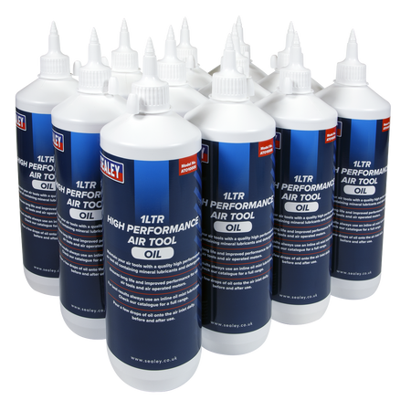 Sealey ATO/1000 1L Air Tool Oil - Pack of 12