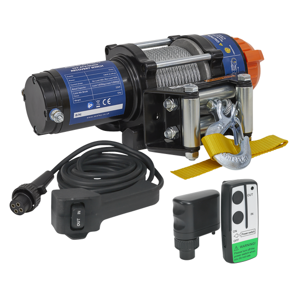 Sealey ATV1135KIT Wireless Winch ATV1135 Combo