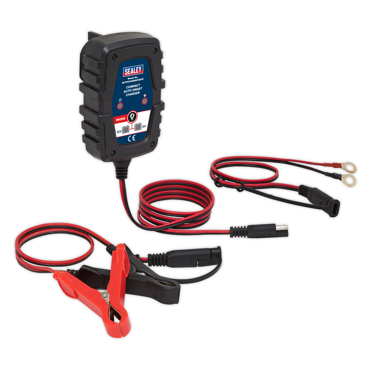 Sealey AUTOCHARGE100HF 1A 6/12V Compact Smart Trickle Charger
