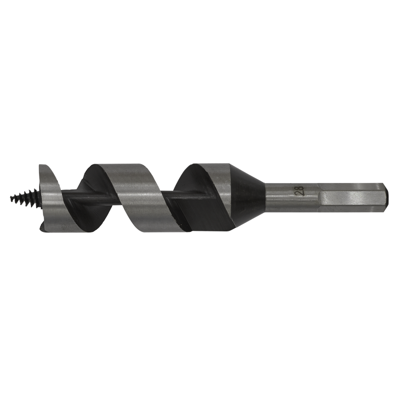 Sealey AW28x155 28 x 155mm Auger Wood Drill