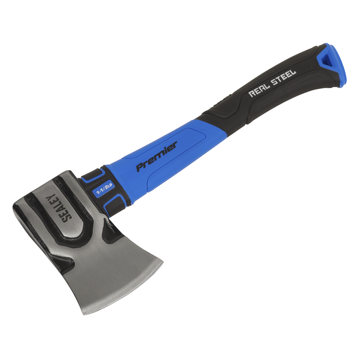 Sealey AXG98 1.5lb Hand Axe with Fibreglass Shaft