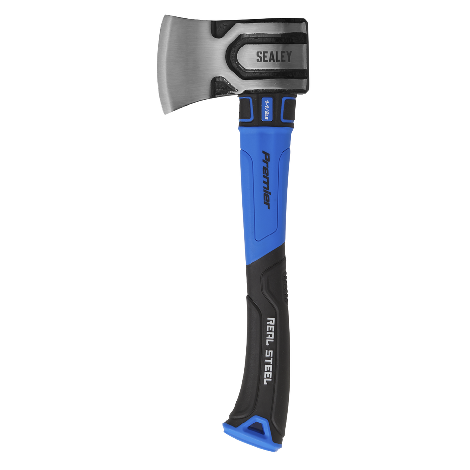 Sealey AXG98 1.5lb Hand Axe with Fibreglass Shaft