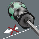 Wera 05007681001 334/355 SK/6 Screwdriver set Kraftform Plus Lasertip and rack, 6 pieces