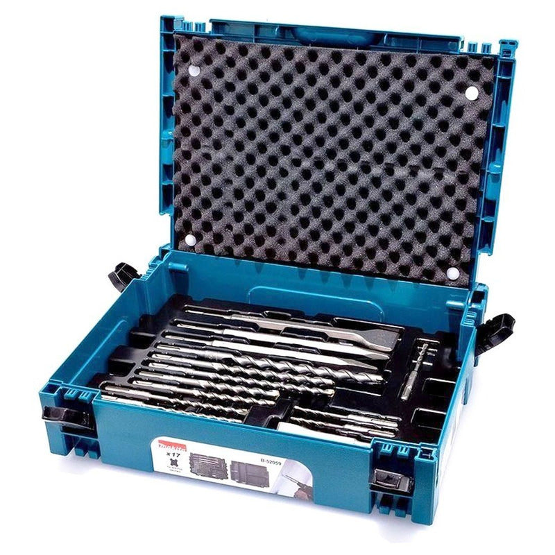 Makita B-52059 SDS Plus Drill Bit & Chisel Set 17 Piece