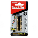 Makita B-62365 Impact Gold Xtreme Torsion PZ2 Bits 50mm x 1/4 inch (Pack of 2)