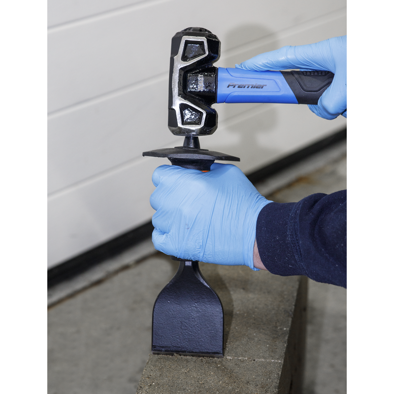 Sealey BB02G 75 x 225mm Brick Bolster with Grip