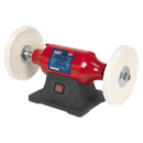 Sealey BB2002 200mm Bench Mounting Buffer Polisher 550W/230V