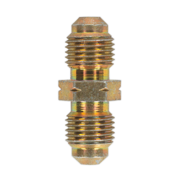 Sealey BC101MC M10 x 1mm Brake Tube Connector Male to Male - Pack of 10