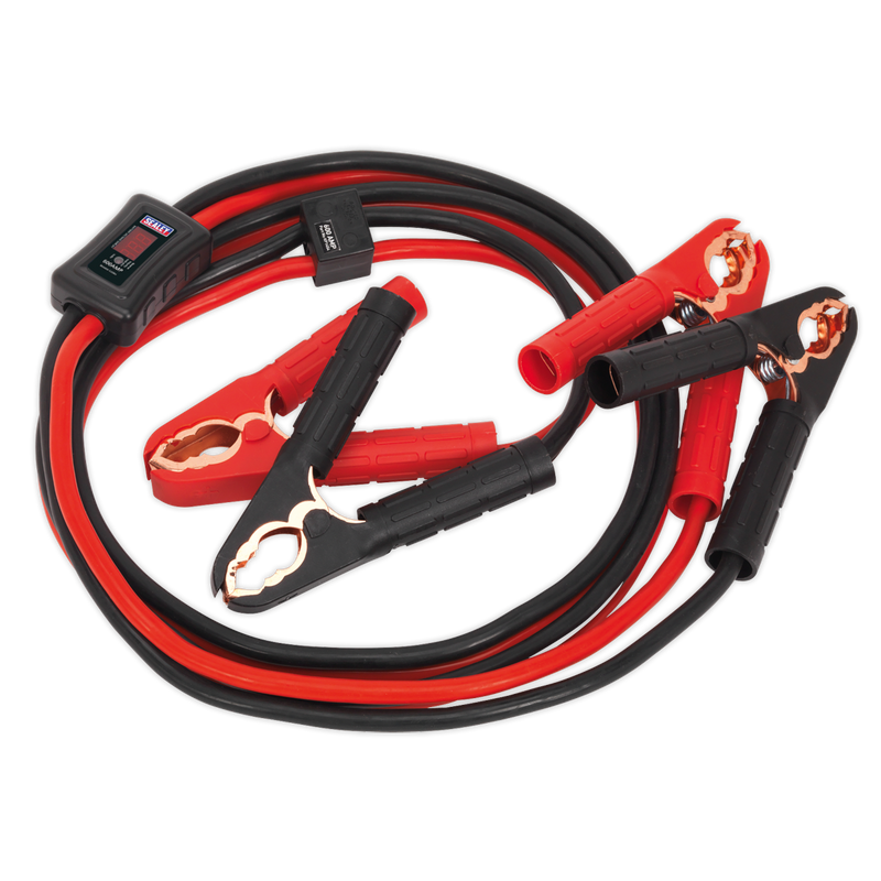 Sealey BC25635SR 600A Booster Cables 25mm√Ç¬≤ x 3.5m with Electronics Protection
