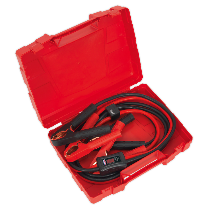 Sealey BC25635SR 600A Booster Cables 25mm√Ç¬≤ x 3.5m with Electronics Protection