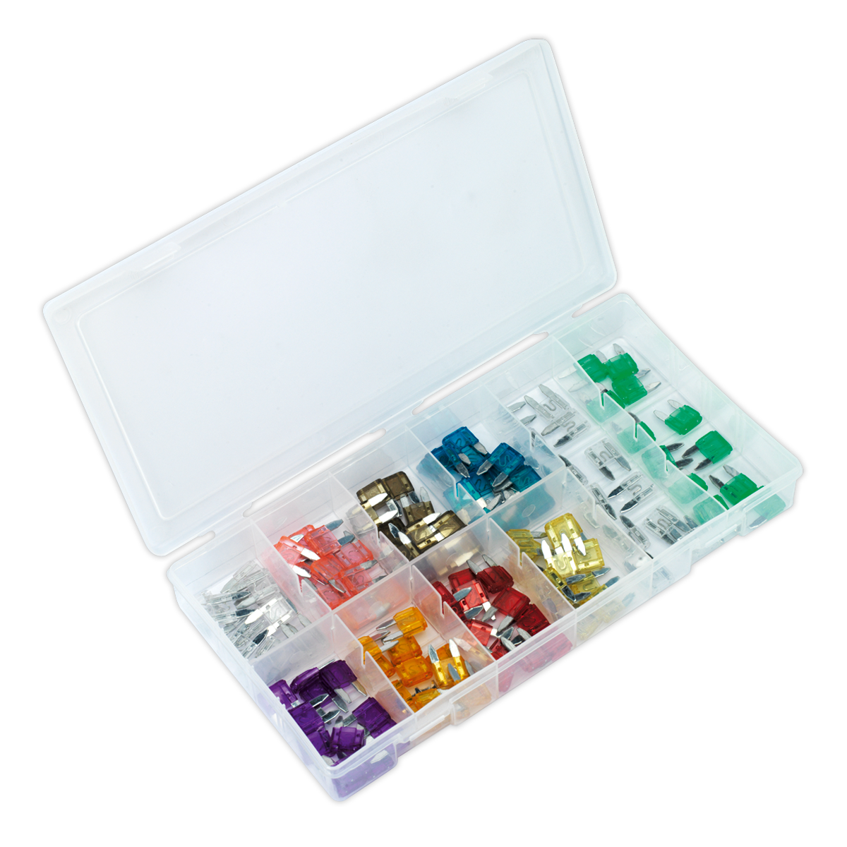 Sealey BCF100 100pc Automotive MINI Blade Fuse Assortment