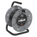Sealey BCR25 25m Cable Reel with Thermal Trip 4 x 230V Sockets