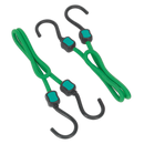 Sealey BCS21 2pc 610mm Bungee Cord Set