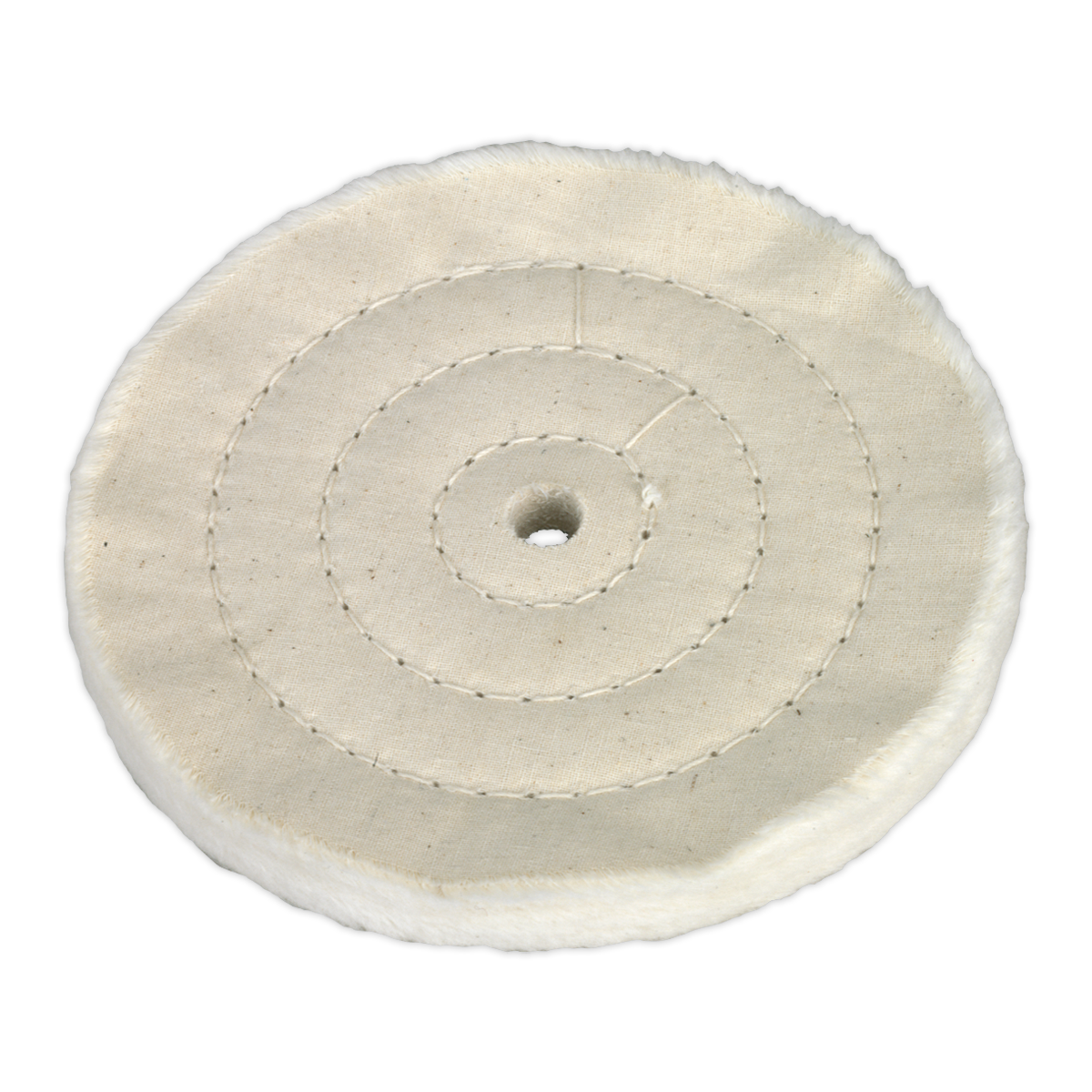 Sealey BG150BW 150 x 13mm Buffing Wheel 16mm Bore - Fine