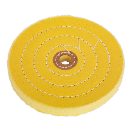 Sealey BG150BWC 150 x 13mm Buffing Wheel 13mm Bore Coarse