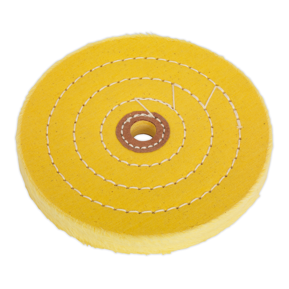 Sealey BG150BWC 150 x 13mm Buffing Wheel 13mm Bore Coarse
