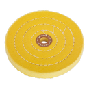 Sealey BG150BWC 150 x 13mm Buffing Wheel 13mm Bore Coarse
