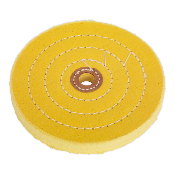 Sealey BG150BWC 150 x 13mm Buffing Wheel 13mm Bore Coarse