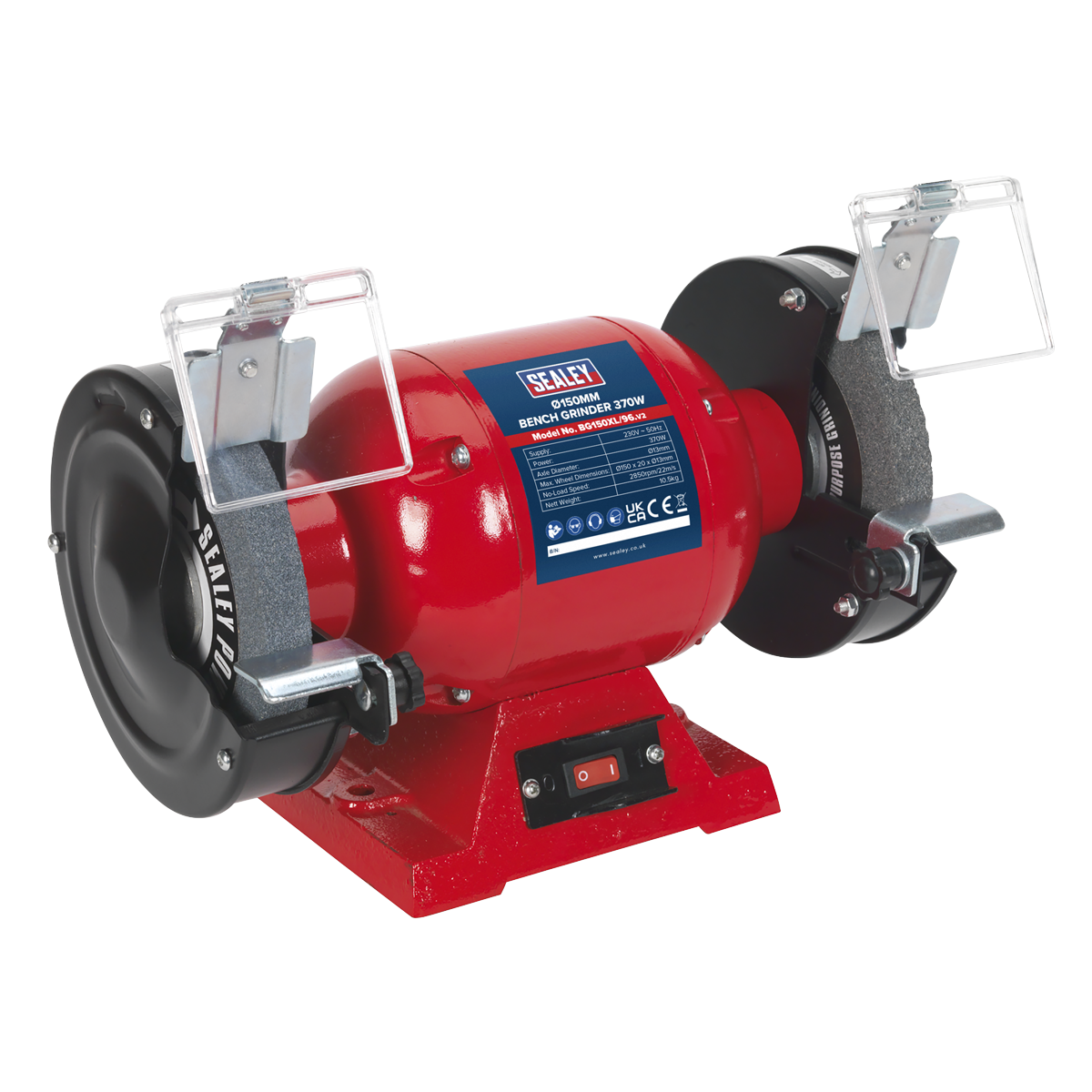 Sealey BG150XL/96 150mm Bench Grinder 370W