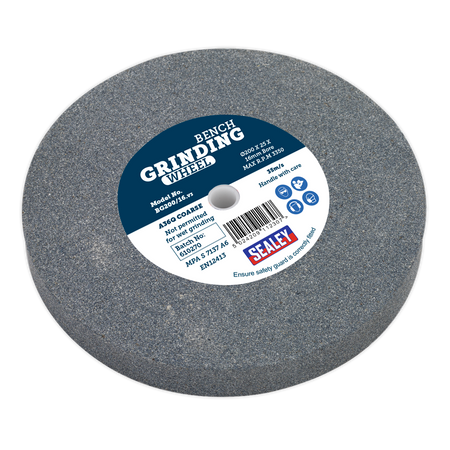 Sealey BG200/16 200 x 25mm Grinding Stone 16mm Bore A36Q Coarse