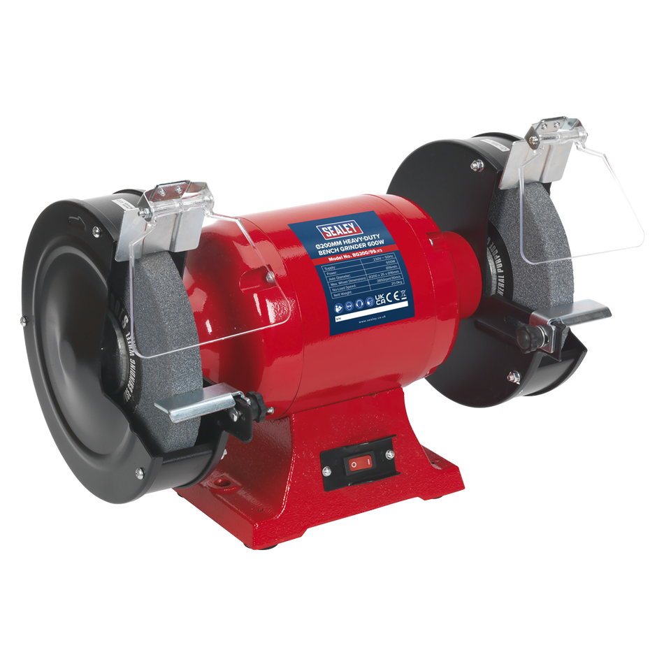 Sealey BG200/99 200mm Heavy-Duty Bench Grinder 600W