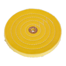 Sealey BG200BWC 200 x 16mm Buffing Wheel 16mm Bore Coarse