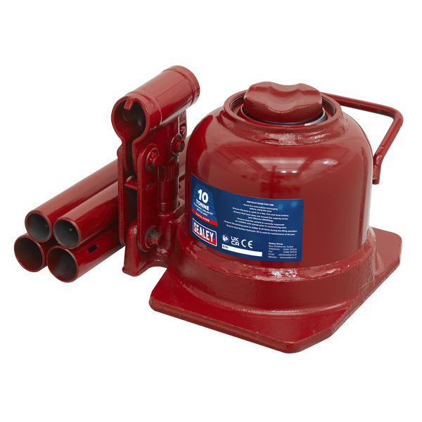 Sealey BJ10LE 10tonne Telescopic Low Entry Bottle Jack