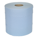Sealey BLU150 150m Blue Embossed 2-Ply Paper Roll - Pack of 6