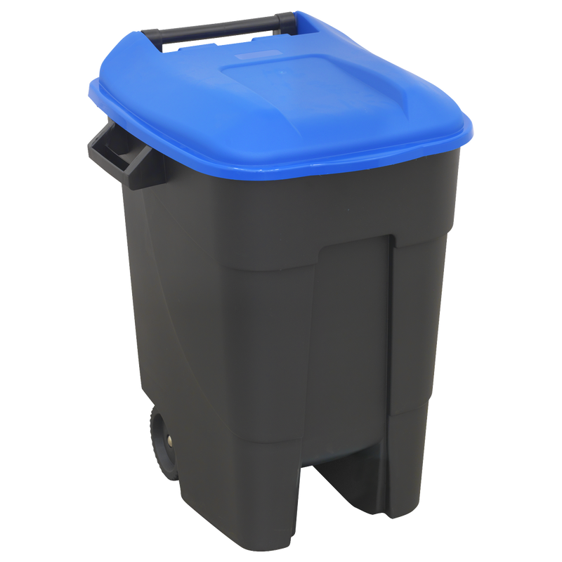 Sealey BM100B 100L Refuse/Wheelie Bin - Blue
