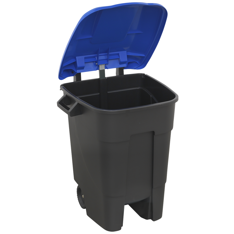 Sealey BM100B 100L Refuse/Wheelie Bin - Blue