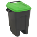 Sealey BM100G 100L Refuse/Wheelie Bin - Green