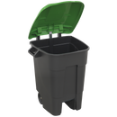 Sealey BM100G 100L Refuse/Wheelie Bin - Green