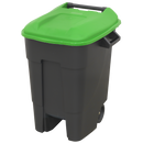 Sealey BM100G 100L Refuse/Wheelie Bin - Green