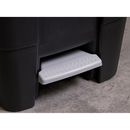 Sealey BM100P 100L Refuse/Wheelie Bin with Foot Pedal - Black