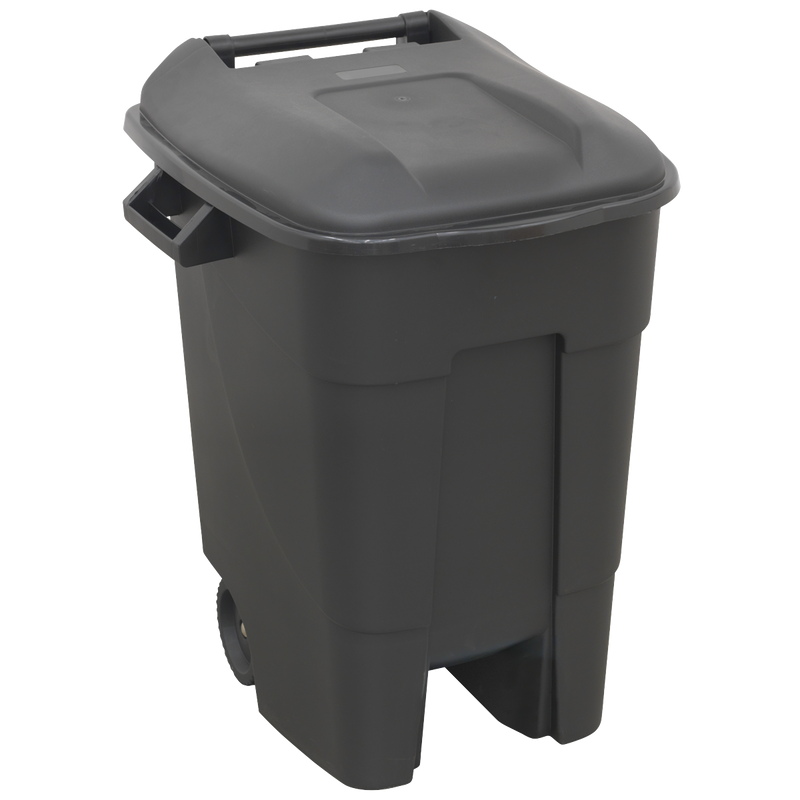 Sealey BM100 100L Refuse/Wheelie Bin - Black