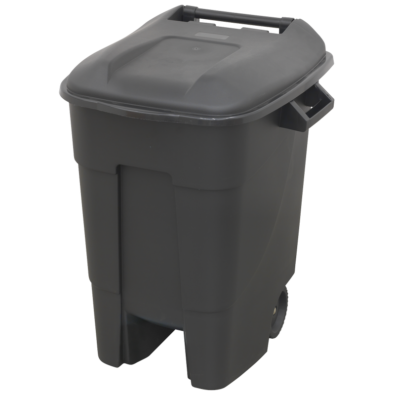 Sealey BM100 100L Refuse/Wheelie Bin - Black