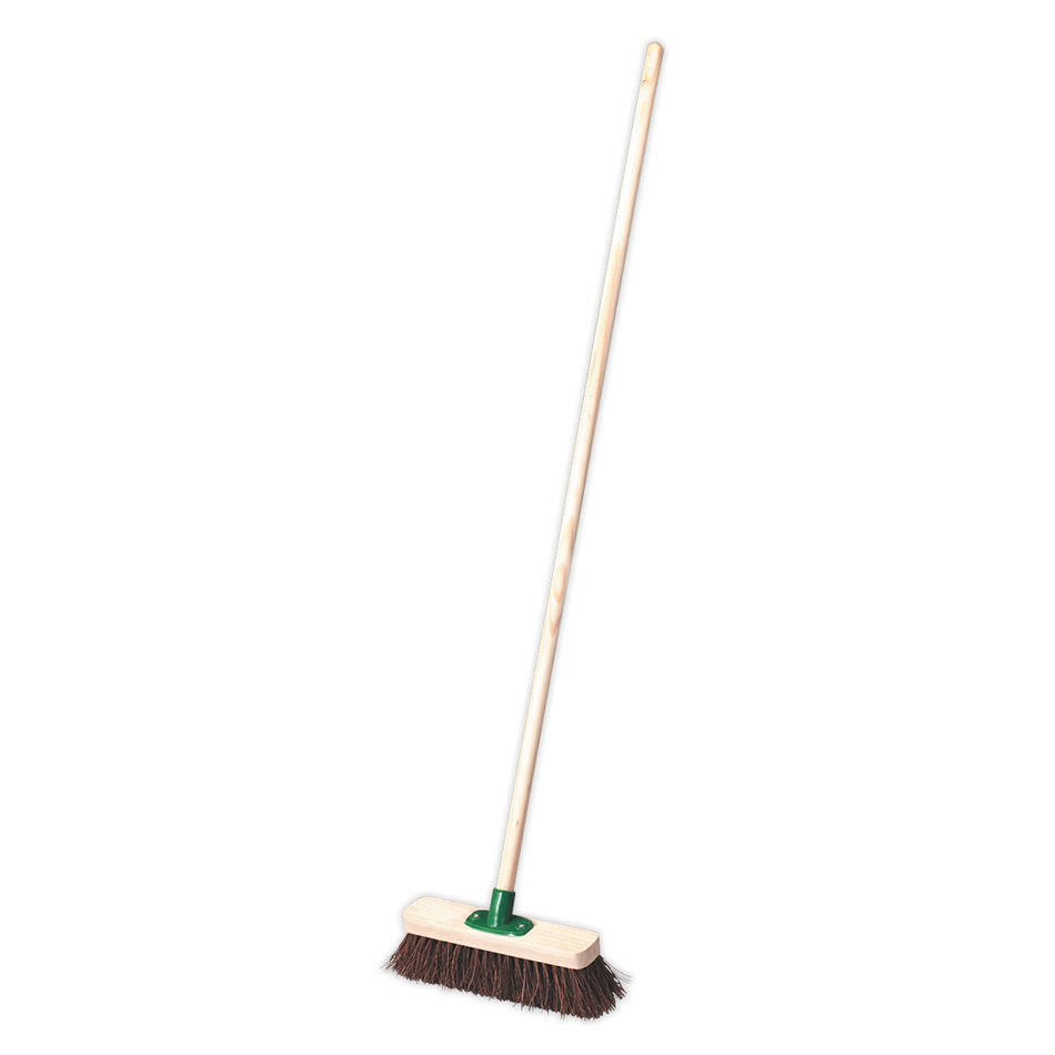 Sealey BM12H 12"(300mm) Broom Stiff/Hard Bristle