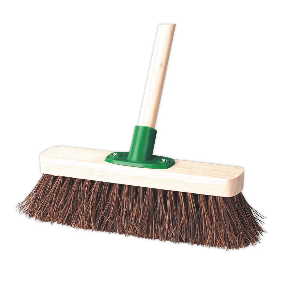 Sealey BM12H 12"(300mm) Broom Stiff/Hard Bristle