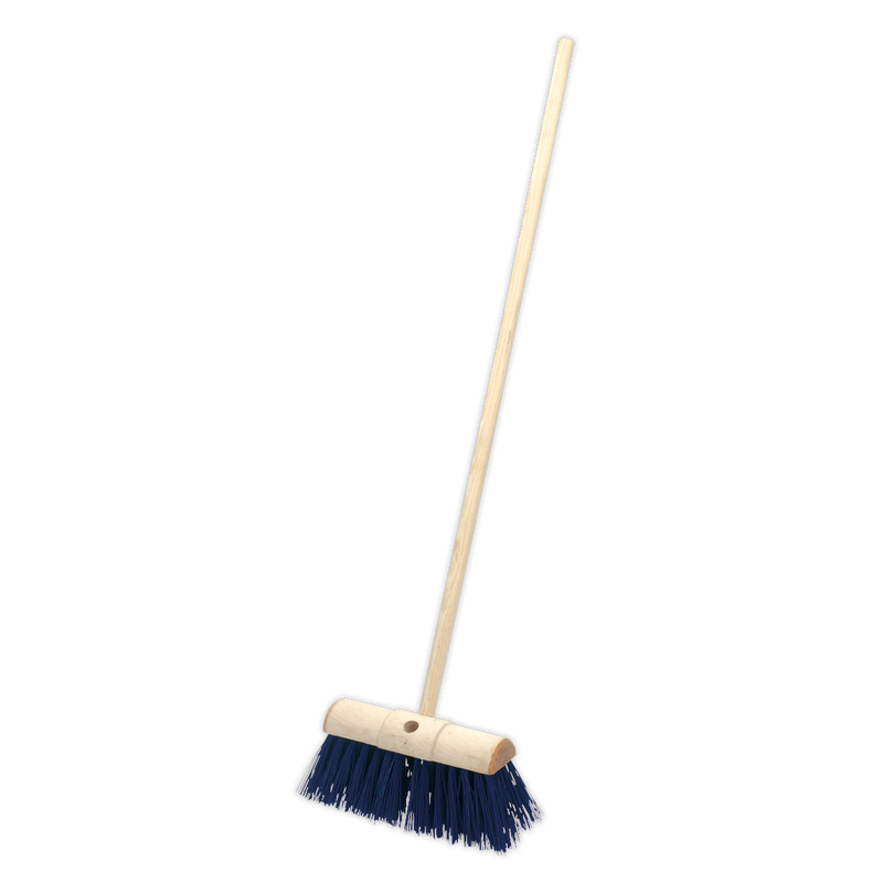 Sealey BM13H 13"(325mm) Yard Broom Stiff/Hard Bristle