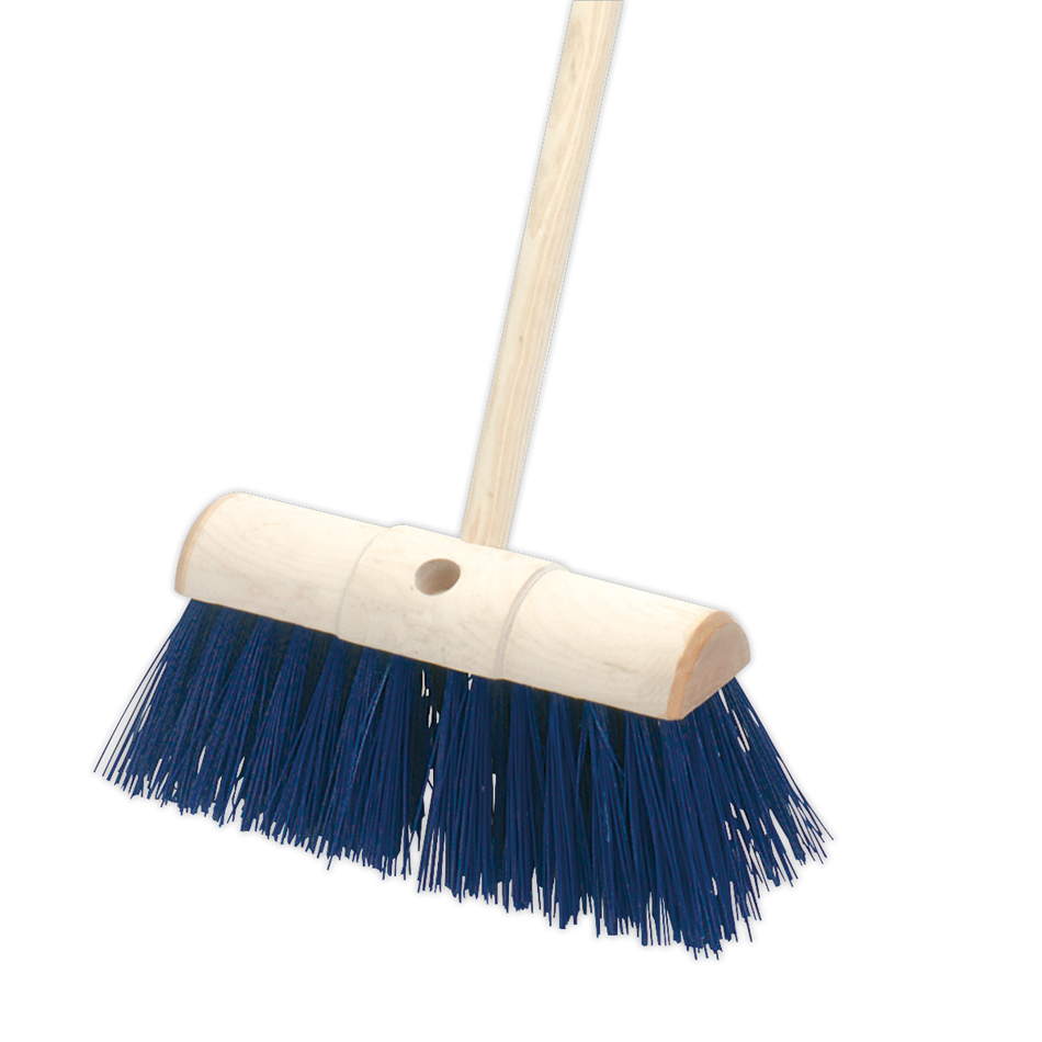 Sealey BM13H 13"(325mm) Yard Broom Stiff/Hard Bristle