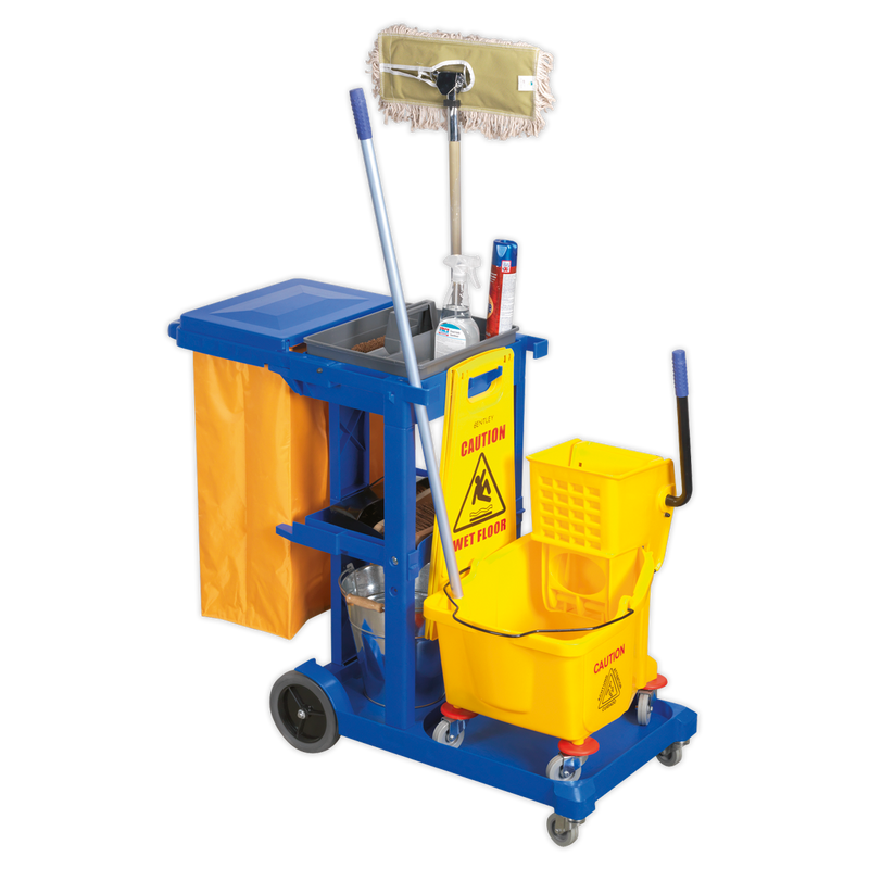 Sealey BM30 Janitorial Trolley