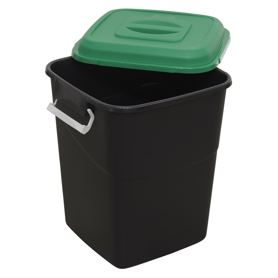 Sealey BM50G 50L Refuse/Storage Bin - Green