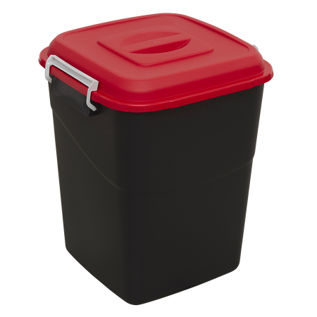 Sealey BM50R 50L Refuse/Storage Bin - Red