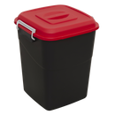 Sealey BM50R 50L Refuse/Storage Bin - Red