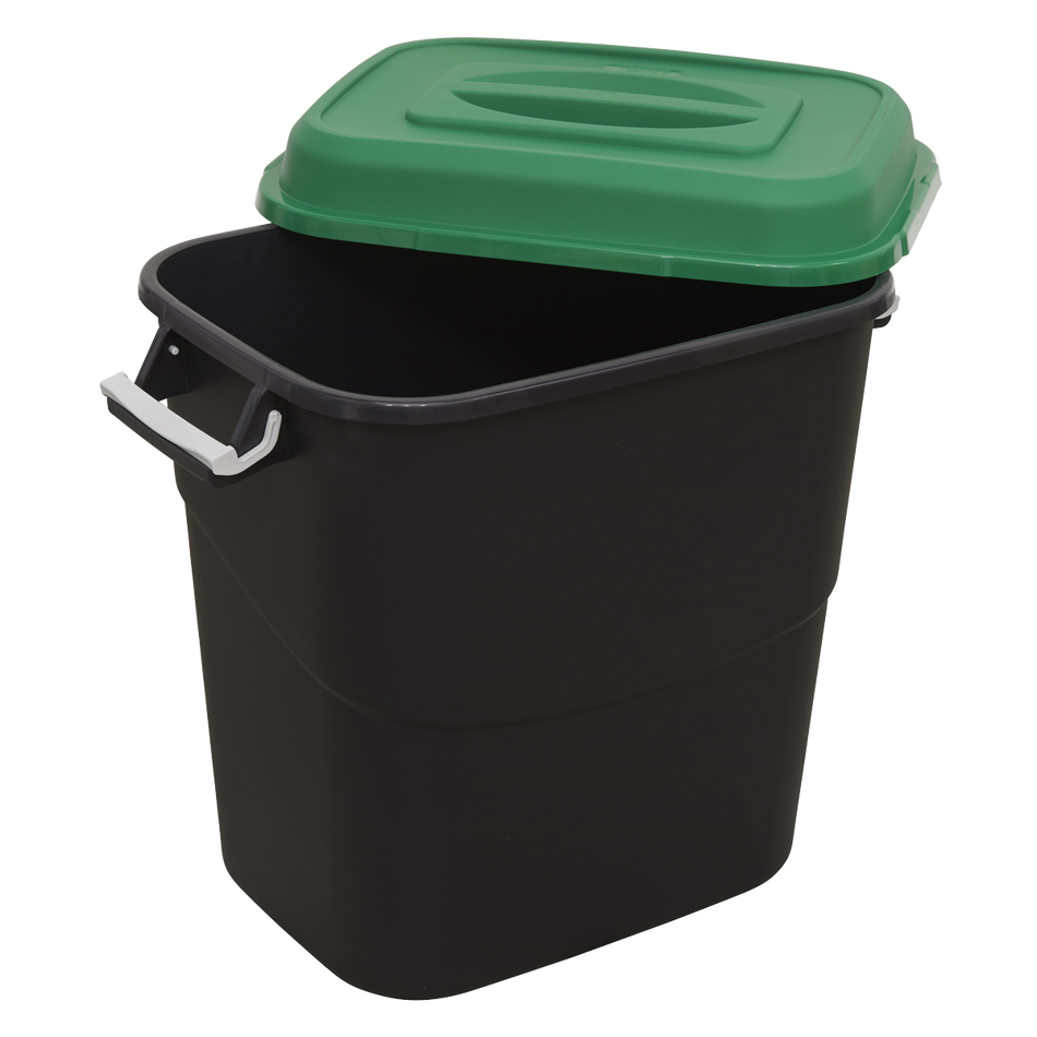 Sealey BM75G 75L Refuse/Storage Bin - Green