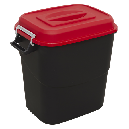 Sealey BM75R 75L Refuse/Storage Bin - Red