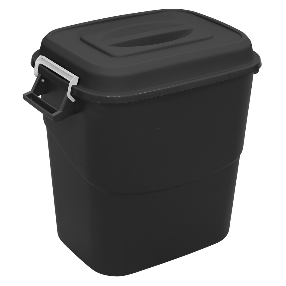 Sealey BM75 75L Refuse/Storage Bin - Black