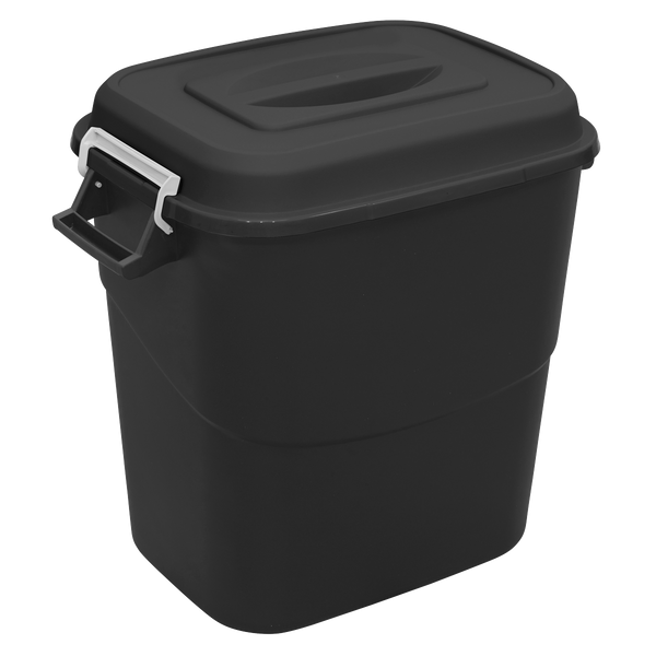 Sealey BM75 75L Refuse/Storage Bin - Black