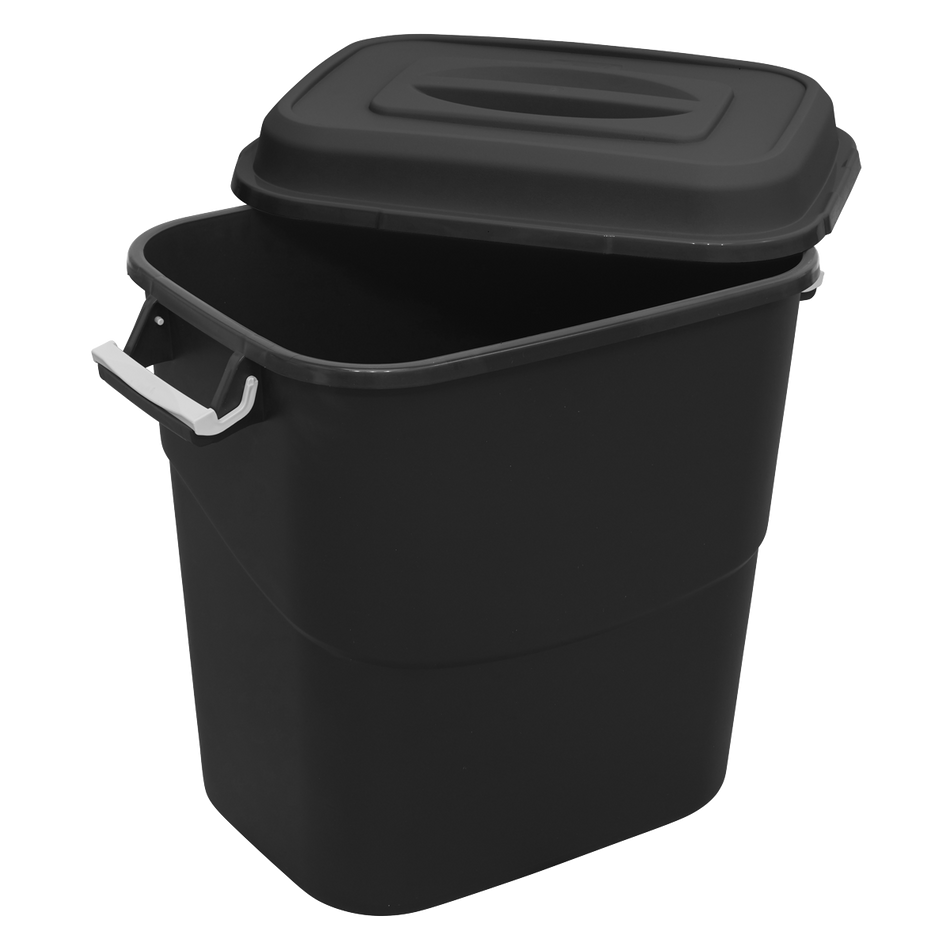 Sealey BM75 75L Refuse/Storage Bin - Black