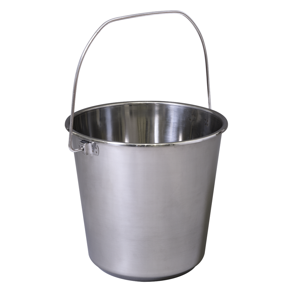 Sealey BM8L 12L Stainless Steel Mop Bucket
